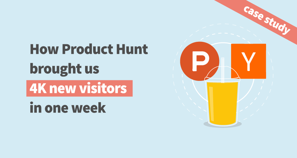 How Product Hunt Brought Us 4K New Visitors Case Study