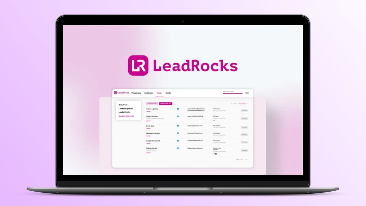 Leadrocks Lifetime Deal