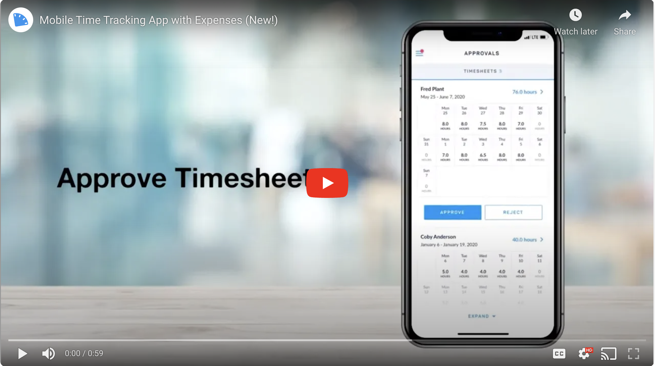 Time Tracking App