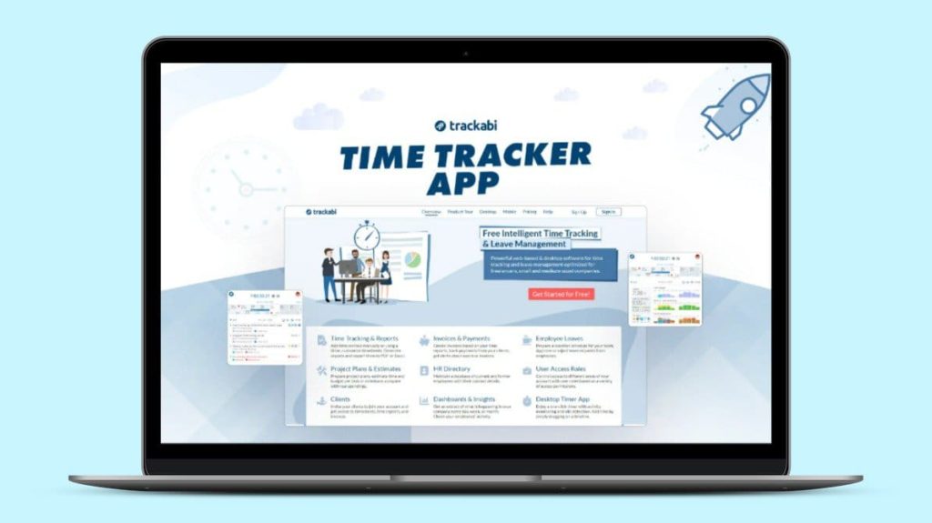 Trackabi Time Tracker App Lifetime Deal